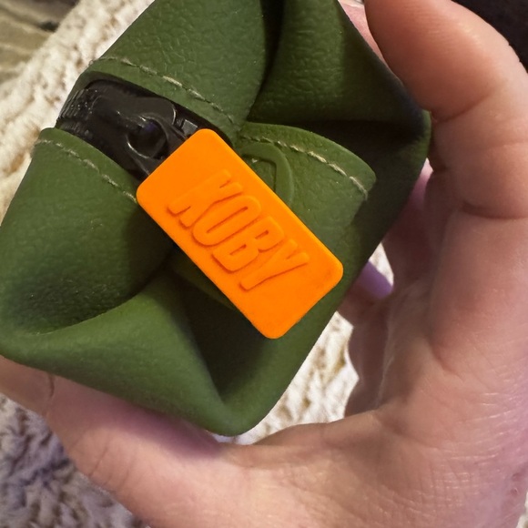 Tooletries The Koby Mini Dopp Kit Toiletries Bag, Anti Bacterial Green Silicone - Picture 5 of 16